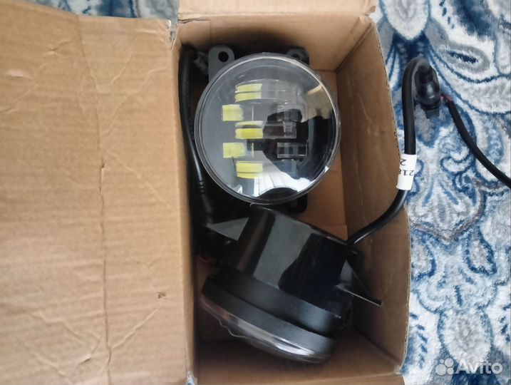 Противотуманная фара в бронепленке