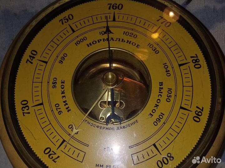 Барометр настенный СССР