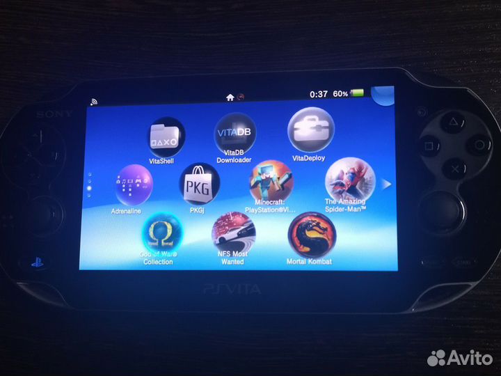 Sony PlayStation Vita прошитая +100 игр