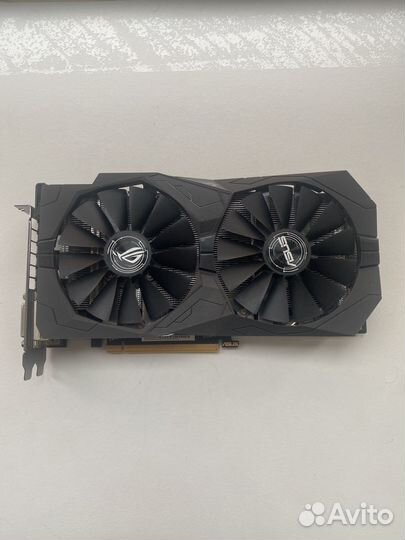Видеокарта Asus rog strix rx570 8gb