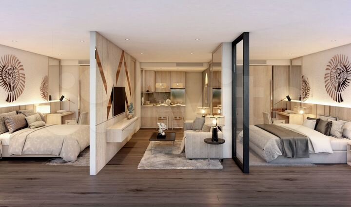 Квартира-студия, 40,1 м² (Таиланд)