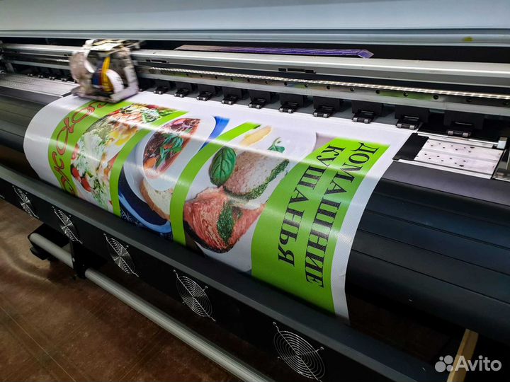 Печать баннеров, широкоформатная и интерьерная