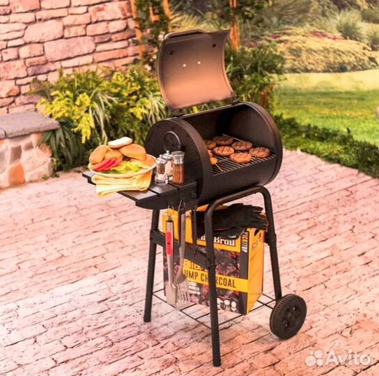 Угольный гриль char-broil gourmet 225