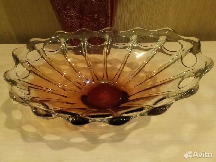 Ваза для фруктов bohemia