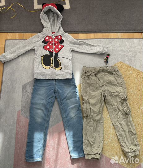 Вещи пакетом на девочку 116