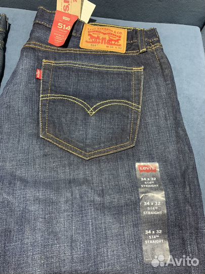 Джинсы Levi’s 514 Straight Fit 34x32