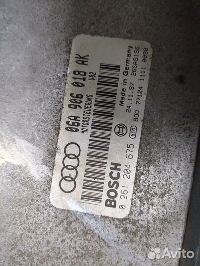 Блок управления двигателем Audi A3 (8L1), 1998