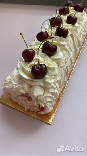 Меренговый рулет