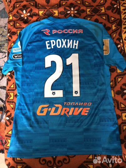 Игровая майка фк Зенит (Санкт-Петербург)