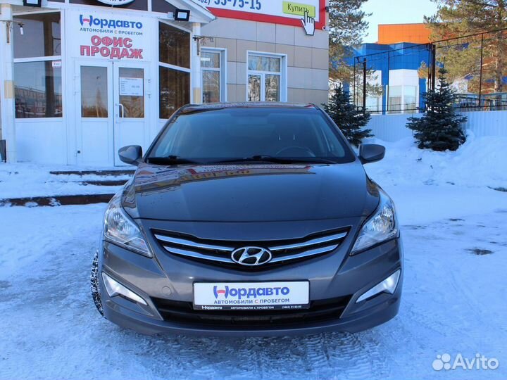 Hyundai Solaris 1.6 МТ, 2016, 102 000 км