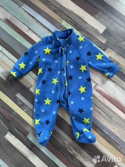 Флисовый комбинезон