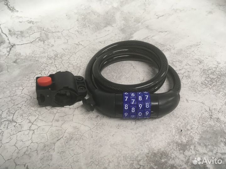 Противоугонный кодовый трос ciyung 12х1000мм