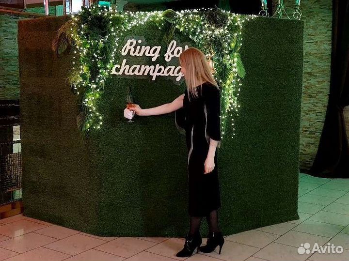 Живая фуршетная фотостена