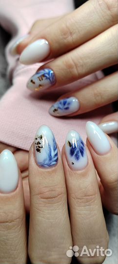 Маникюр, педикюр, наращивание ногтей, дизайн