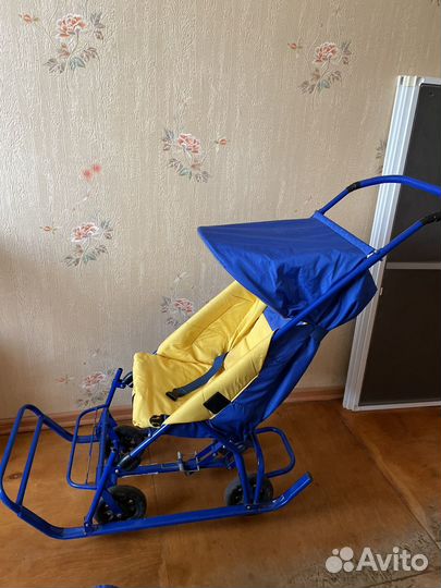 Коляска санки