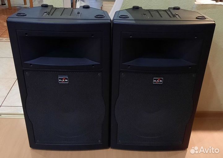 Колонки DAS 600+600W 2ш DS-15 Pro Акустика Испания