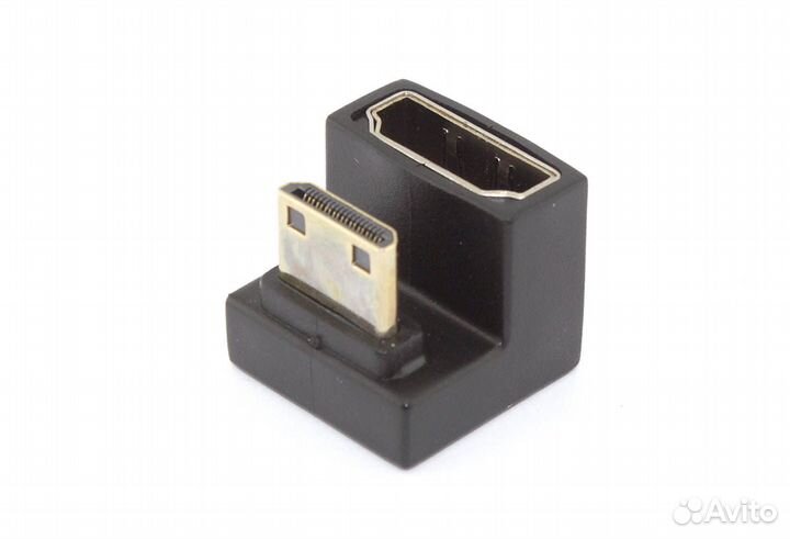 Переходник mini hdmi на hdmi U вниз