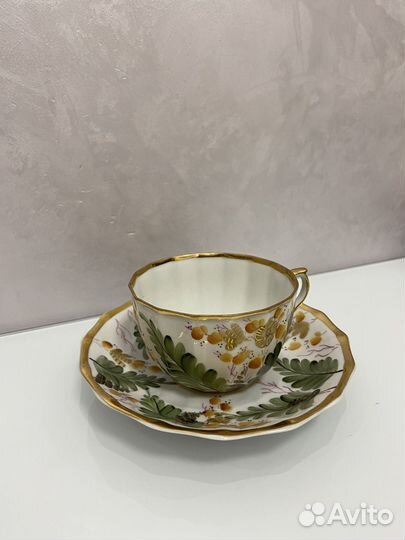 Сервиз чайный Вербилки Горюн-Трава 1970г