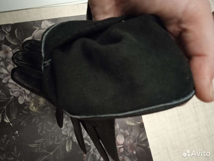 Мужские кожаные перчатки