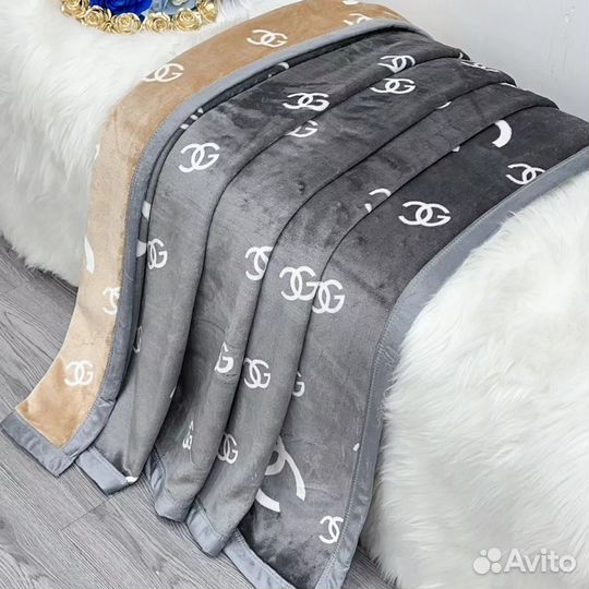 Плед покрывало велюр