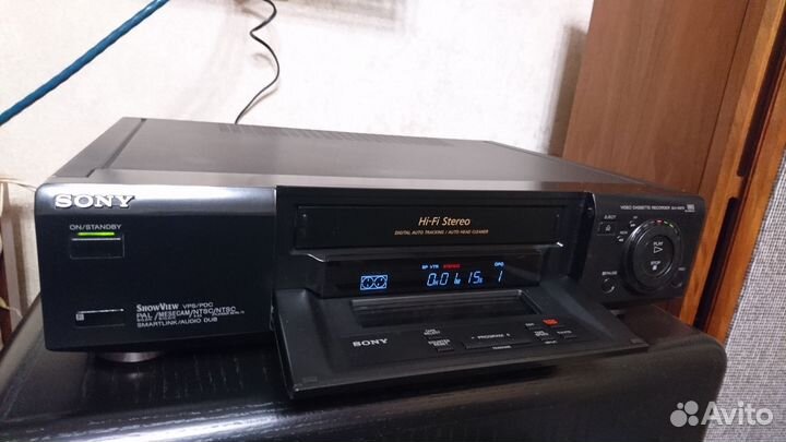 Видеомагнитофон sony hi fi стерео