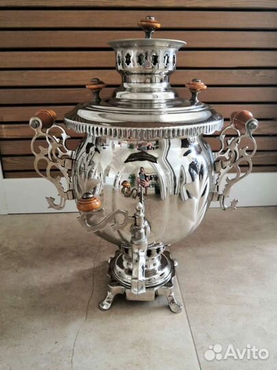 Самовар тульский Штамп жаровый