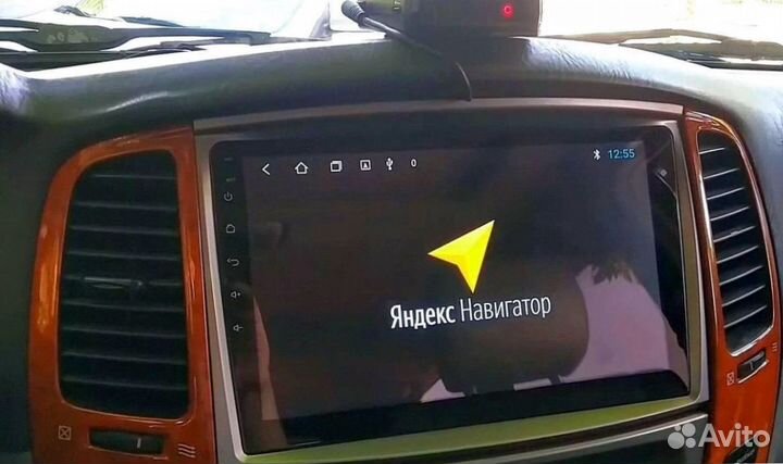 Магнитола 8 ядер Sim Toyota Land Cruiser 100