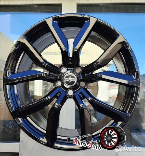 Диски на land rover r22 5x120 чёрный глянец