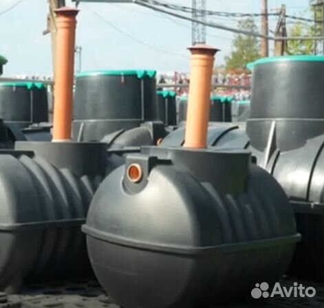 Емкость под канализацию Rostok G 3500 шахта