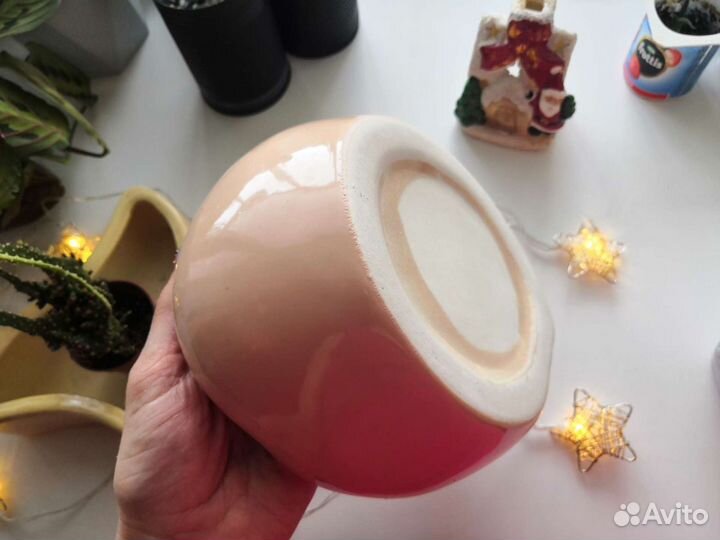 Кактусницы керамические горшки