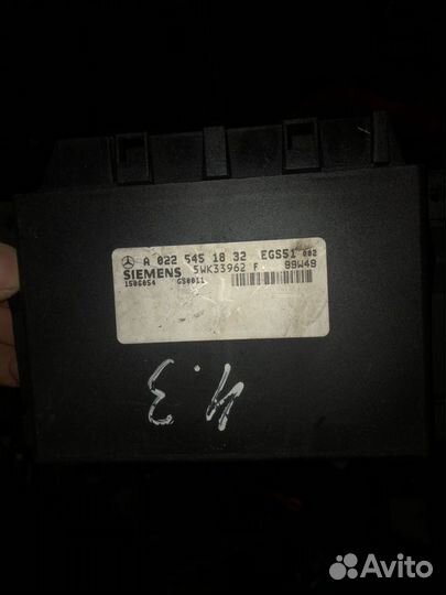 Блок управления АКПП Mercedes ml w163