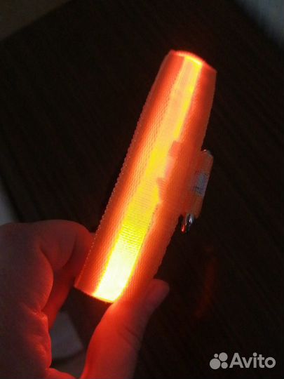 Светящийся ошейник для собак. Новый