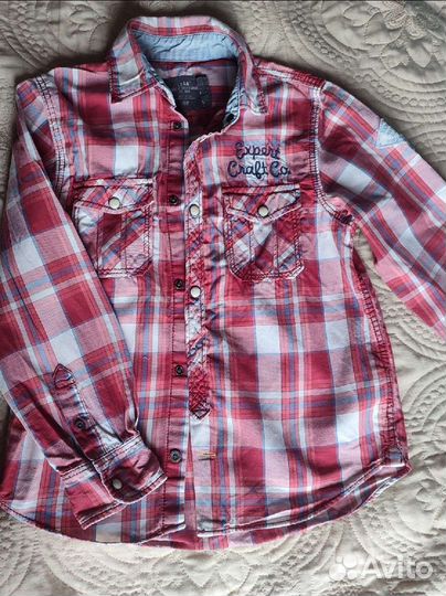 Рубашка на мальчика 128