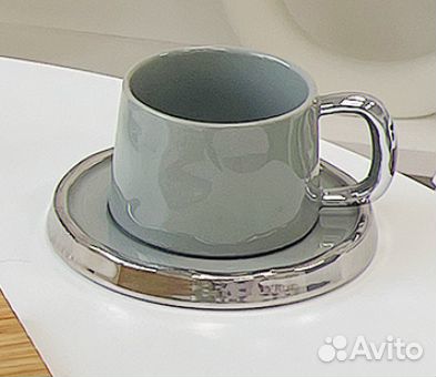 Чашка с блюдцем