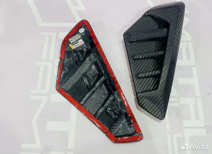 Жабры BMW G05 X5M рестайлинг карбон