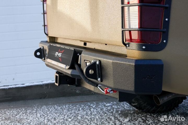 Бампер силовой задний BMS PRO-Line для Isuzu D-Max