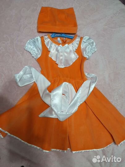 Карнавальный костюм для девочки лиса