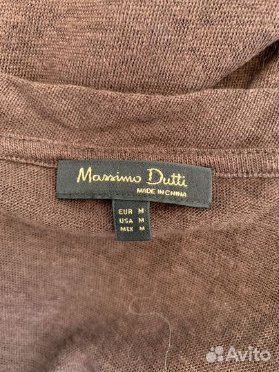 Топ оверсайз Massimo Dutti шерсть