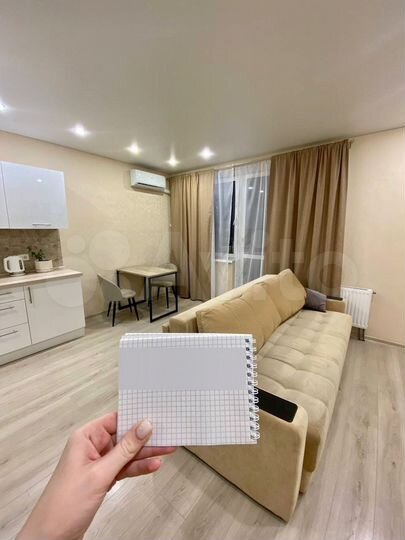 Квартира-студия, 34 м², 15/19 эт.