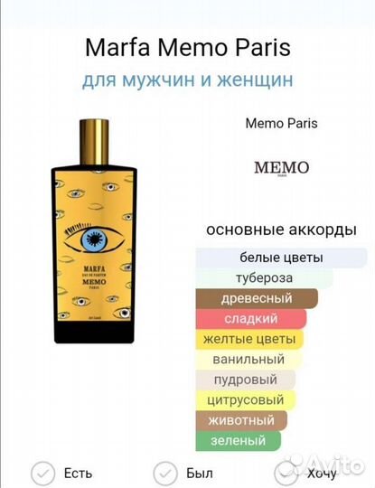 Делюсь MarfaMemo Paris