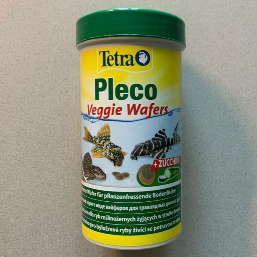 Корм для сомиков Tetra Pleco Veggie Wafers 250 мл