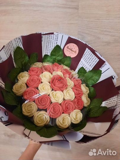 Шоколадные цветы на 1 сентября