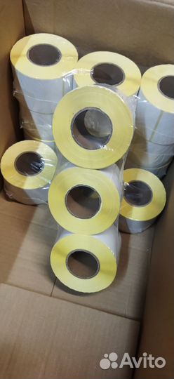 Термоэтикетка полуглянцевая 58*60 /400