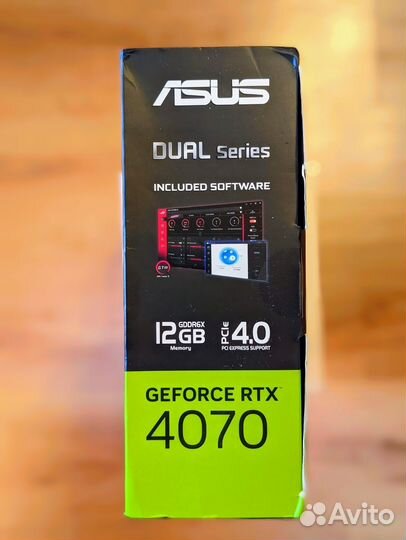 Asus RTX 4070 Dual 12GB GeForce