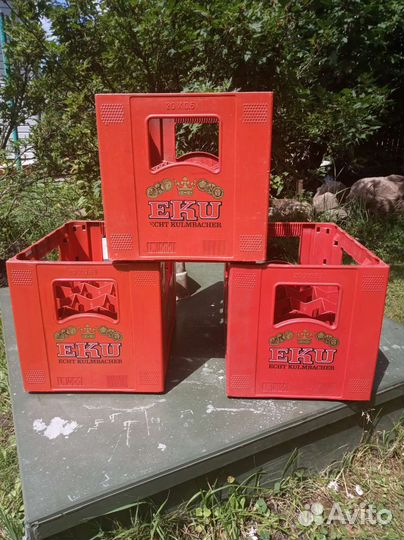 Пластиковые ящики для бутылок