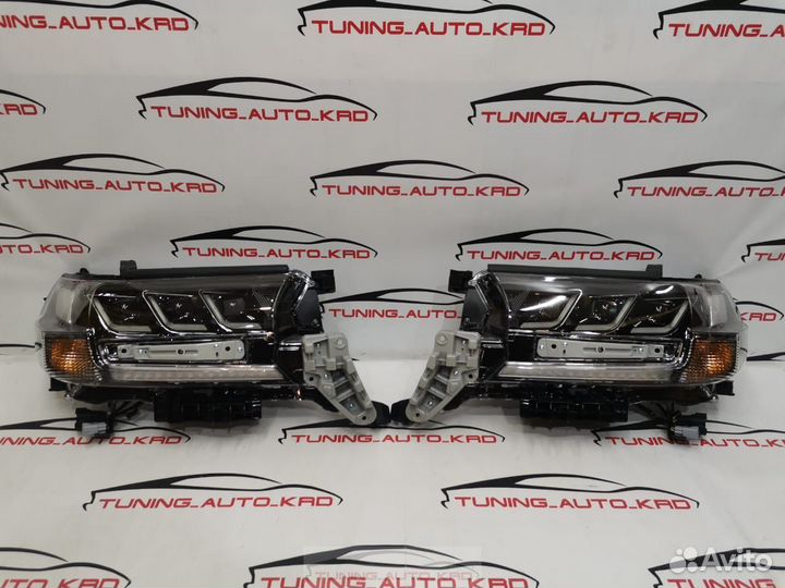 Фары Toyota Land Cruiser 200 Стиль Lexus S3417