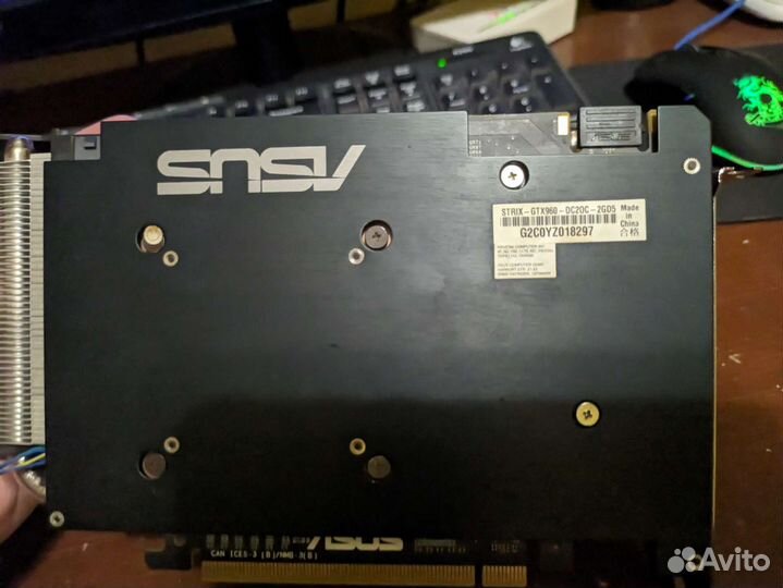 Видеокарта gtx 960 2GB