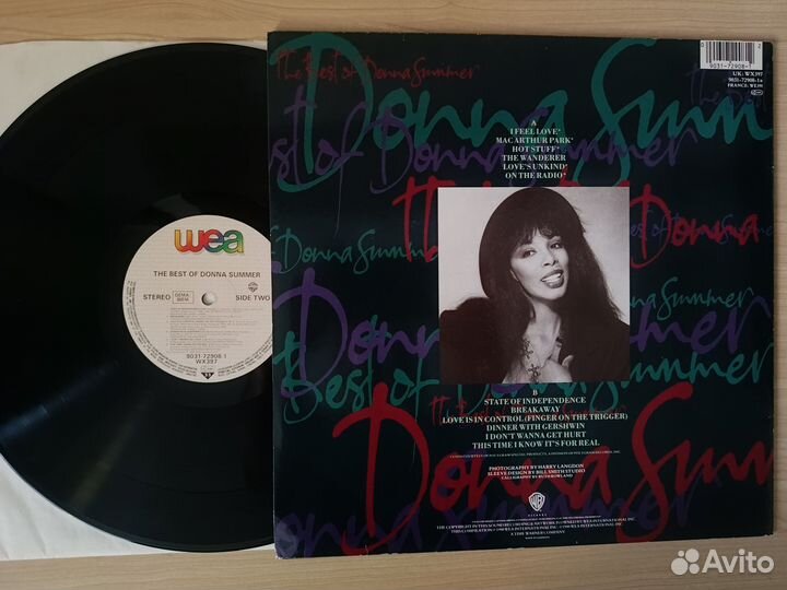 Donna Summer - The Best Of Donna Summer (LP) 1990