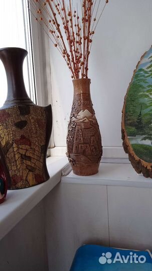 Предметы интерьера вазы