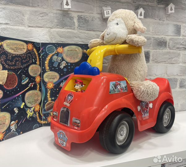 Каталка толокар машина щенячий патруль
